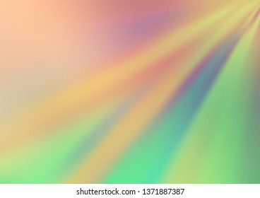 Light Blue, Yellow vector abstract template. A vague abstract illustration with gradient. The template for backgrounds of cell phones.