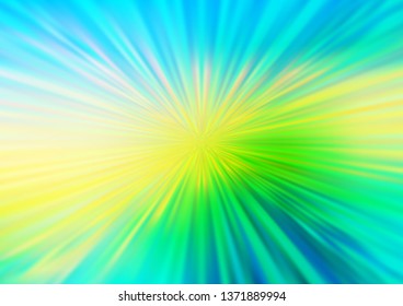 Light Blue, Yellow vector abstract blurred pattern. Colorful abstract illustration with gradient. A new texture for your design.