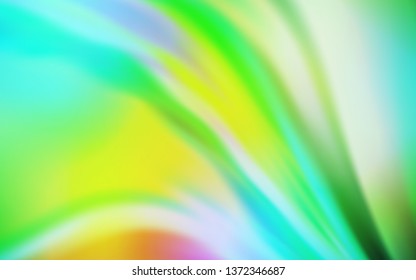 Light Blue, Yellow vector abstract layout. Colorful abstract illustration with gradient. Background for designs.