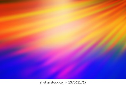 Light Blue, Yellow vector abstract blurred background. Abstract colorful illustration with gradient. The best blurred design for your business.