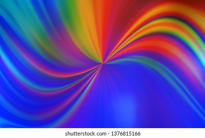 Light Blue, Yellow vector abstract bright template. An elegant bright illustration with gradient. New style design for your brand book.