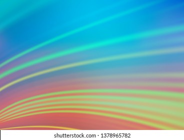 Light Blue, Yellow vector abstract background. Shining colorful illustration in a Brand new style. A new texture for your design.