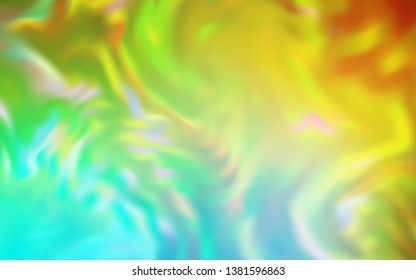 Light Blue, Yellow vector abstract bright pattern. Creative illustration in halftone style with gradient. New design for your business.