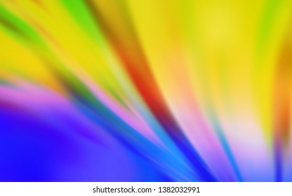 Light Blue, Yellow vector abstract blurred background. New colored illustration in blur style with gradient. Background for a cell phone.