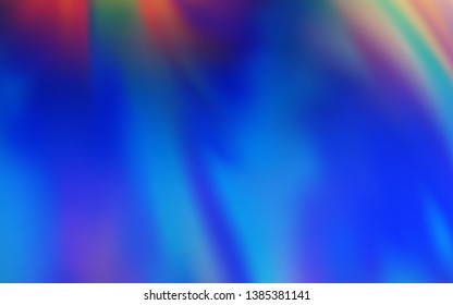 Light Blue, Yellow vector abstract blurred layout. Glitter abstract illustration with gradient design. Background for a cell phone.