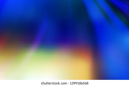Light Blue, Yellow vector abstract bright pattern. An elegant bright illustration with gradient. Background for a cell phone.