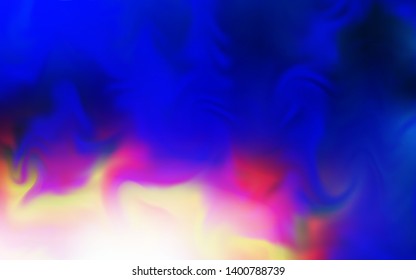 Light Blue, Yellow vector abstract bright texture. Modern abstract illustration with gradient. Smart design for your work.