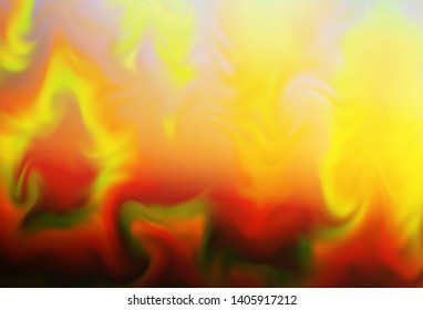 Light Blue, Yellow vector abstract bright texture. A completely new colored illustration in blur style. Smart design for your work.