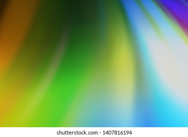 Light Blue, Yellow vector abstract bright template. Glitter abstract illustration with gradient design. New design for your business.