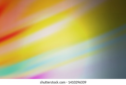 Light Blue, Yellow vector abstract layout. New colored illustration in blur style with gradient. New style for your business design.