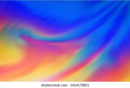 Light Blue, Yellow vector abstract layout. New colored illustration in blur style with gradient. New style for your business design.