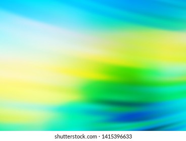 Light Blue, Yellow vector abstract template. Modern geometrical abstract illustration with gradient. Brand new style for your business design.