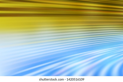Light Blue, Yellow vector abstract layout. Colorful illustration in abstract style with gradient. New way of your design.