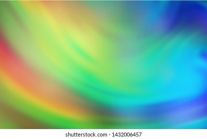 Light Blue, Yellow vector abstract blurred layout. Shining colored illustration in smart style. New way of your design.