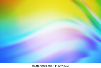 Light Blue, Yellow vector abstract blurred background. Modern abstract illustration with gradient. Background for a cell phone.