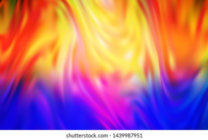 Light Blue, Yellow vector abstract blurred background. A completely new colored illustration in blur style. Elegant background for a brand book.