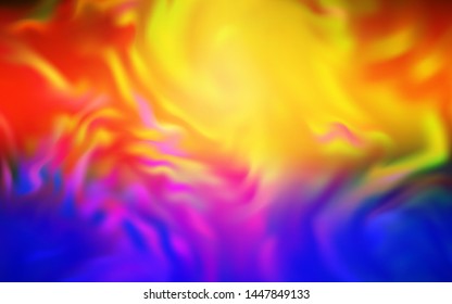 Light Blue, Yellow vector abstract bright pattern. Colorful abstract illustration with gradient. The best blurred design for your business.