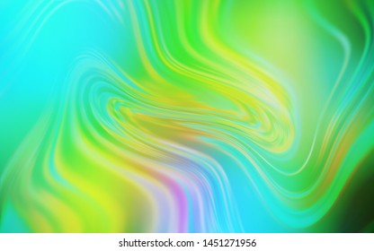 Light Blue, Yellow vector abstract blurred background. An elegant bright illustration with gradient. New style design for your brand book.
