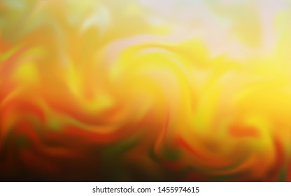 Light Blue, Yellow vector abstract bright texture. An elegant bright illustration with gradient. The best blurred design for your business.