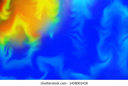 Light Blue, Yellow vector abstract layout. An elegant bright illustration with gradient. Elegant background for a brand book.