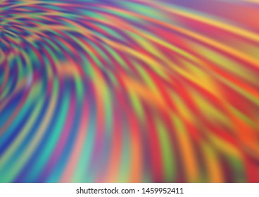 Light Blue, Yellow vector abstract bright template. Glitter abstract illustration with an elegant design. The blurred design can be used for your web site.