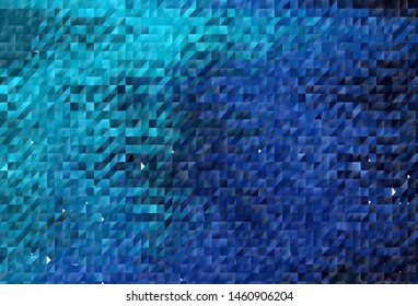 Light Blue, Yellow vector abstract mosaic backdrop. A completely new color illustration in a polygonal style. A new texture for your web site.