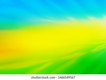 Light Blue, Yellow vector abstract blurred template. Shining colorful illustration in a Brand new style. The template for backgrounds of cell phones.