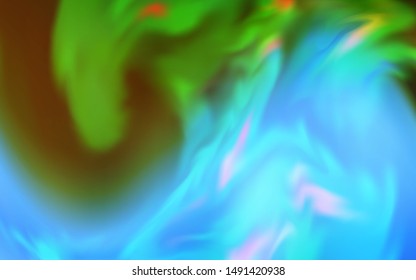Light Blue, Yellow vector abstract blurred background. Abstract colorful illustration with gradient. Background for designs.