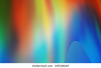 Light Blue, Yellow vector abstract bright template. Shining colored illustration in smart style. Blurred design for your web site.