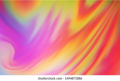 Light Blue, Yellow vector abstract blurred layout. Abstract colorful illustration with gradient. Smart design for your work.