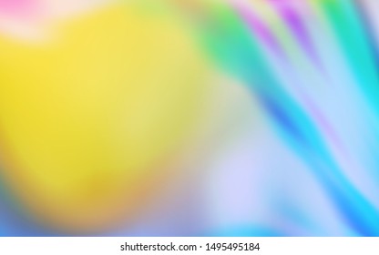 Light Blue, Yellow vector abstract bright texture. Shining colored illustration in smart style. New way of your design.