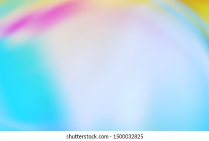 Light Blue, Yellow vector abstract layout. Shining colored illustration in smart style. Blurred design for your web site.