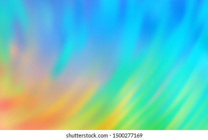 Light Blue, Yellow vector abstract layout. Colorful illustration in abstract style with gradient. Smart design for your work.