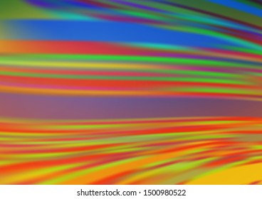 Light Blue, Yellow vector abstract background. Creative illustration in halftone style with gradient. A completely new template for your design.
