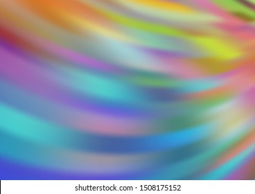 Light Blue, Yellow vector abstract background. Colorful abstract illustration with gradient. A completely new design for your business.