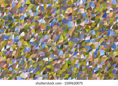 Light Blue, Yellow vector abstract polygonal template. Creative geometric illustration in Origami style with gradient. Polygonal design for your web site.