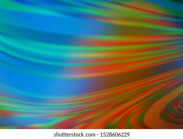 Light Blue, Yellow vector abstract background. Modern geometrical abstract illustration with gradient. The blurred design can be used for your web site.