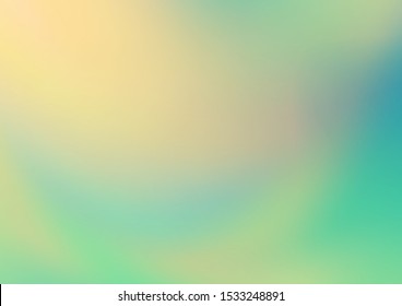 Light Blue, Yellow vector abstract blurred pattern. Glitter abstract illustration with an elegant design. The background for your creative designs.