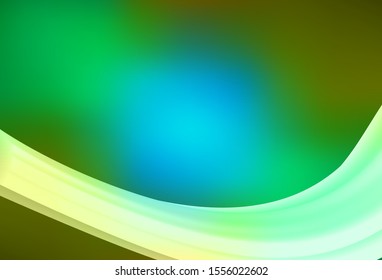 Light Blue, Yellow vector abstract layout. Glitter abstract illustration with gradient design. New way of your design.