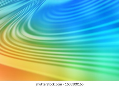 Light Blue, Yellow vector abstract bright pattern. An elegant bright illustration with gradient. Completely new design for your business.