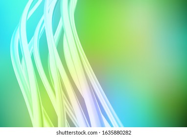 Light Blue, Yellow vector abstract blurred background. A completely new colored illustration in blur style. Smart design for your work.