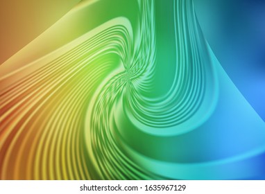 Light Blue, Yellow vector abstract blurred layout. A completely new colored illustration in blur style. Smart design for your work.