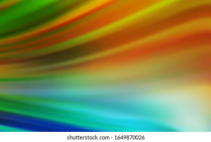 Light Blue, Yellow vector abstract blurred background. New colored illustration in blur style with gradient. Completely new design for your business.