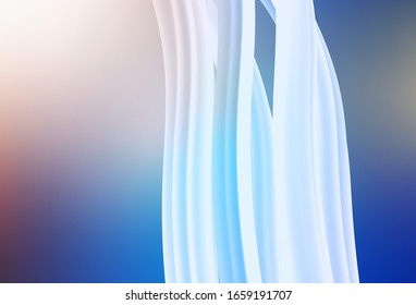 Light Blue, Yellow vector abstract bright pattern. New colored illustration in blur style with gradient. New design for your business.