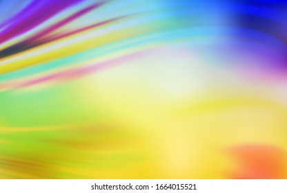 Planta brillante abstracta de vector amarillo, azul claro. Una elegante ilustración brillante con gradiente. Nuevo diseño para su negocio.