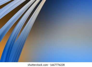 Light Blue, Yellow vector abstract layout. Creative illustration in halftone style with gradient. Blurred design for your web site.