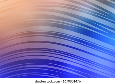 Planta brillante abstracta de vector amarillo, azul claro. Ilustración creativa en estilo de medio tono con degradado. El mejor diseño borroso para su negocio.