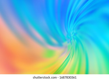 Light Blue, Yellow vector abstract blurred background. Creative illustration in halftone style with gradient. New way of your design.