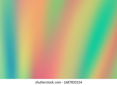 Light Blue, Yellow vector abstract bright texture. Creative illustration in halftone style with gradient. Blurred design for your web site.