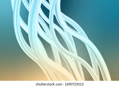 Light Blue, Yellow vector abstract bright template. Abstract colorful illustration with gradient. Background for a cell phone.